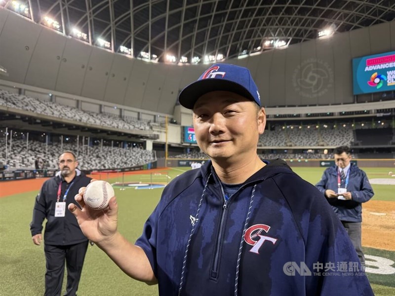 Tseng Hao-jiu, newly named manager of Taiwan's national team for the 2026 World Baseball Classic. CNA file photo
