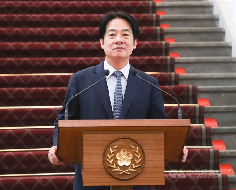 President Lai Ching-te CNA file photo