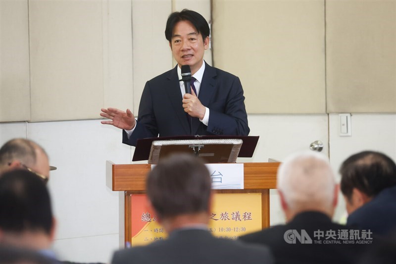 President Lai Ching-te. CNA Photo May 2, 2025