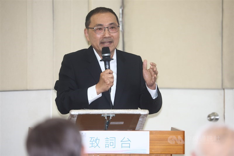 New Taipei Mayor Hou Yu-ih. CNA Photo May 2, 2025