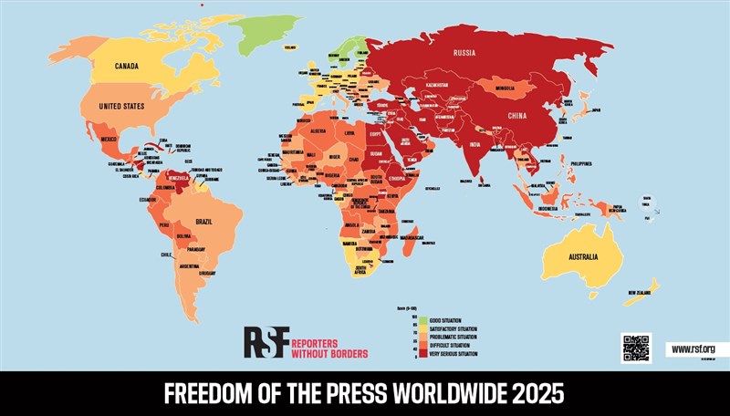 Source: Reporters Without Borders