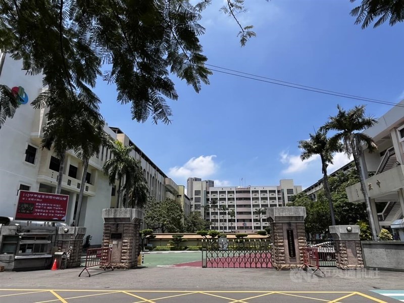 Taichung Second Senior High School. CNA photo May 8, 2025
