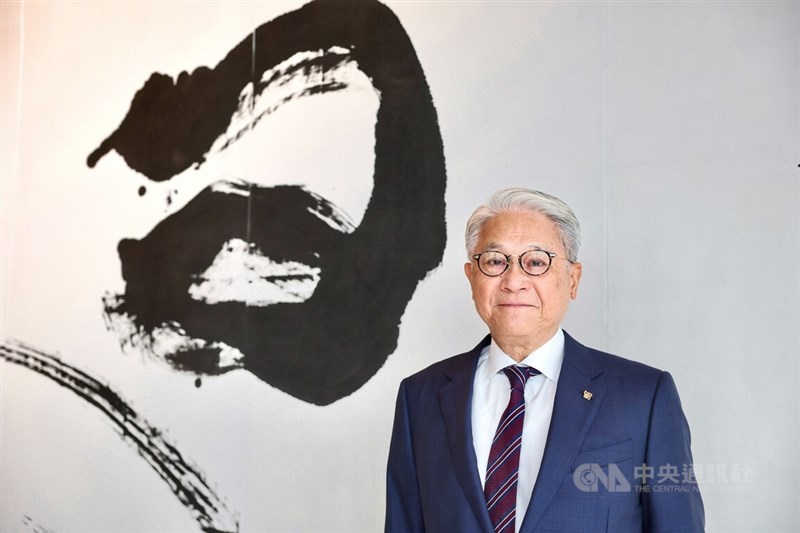 Thomas Wu, chairman of Taishin Financial Holding Co. CNA photo May 7, 2025