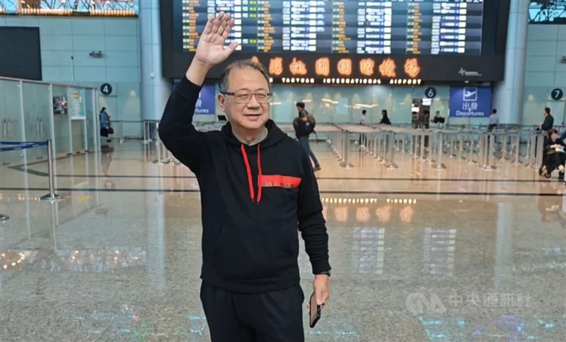 Alexander Huang, chair of the Taipei-based think tank Council on Strategic & Wargaming Studies. CNA photo May 8, 2025