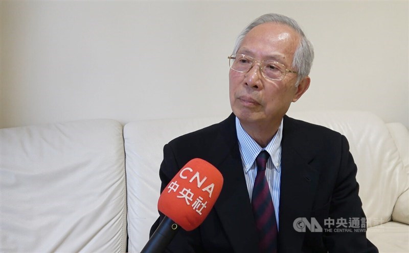 Taiwanese scholar Chiang Kuo-hsiung, who has studied Vatican affairs for decades, gives CNA his insight. CNA photo May 9, 2025