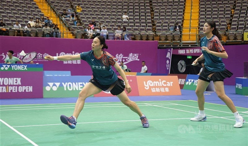 Taiwan's Hsu Ya-ching (left) and Sung Yu-hsuan (right). CNA file photo