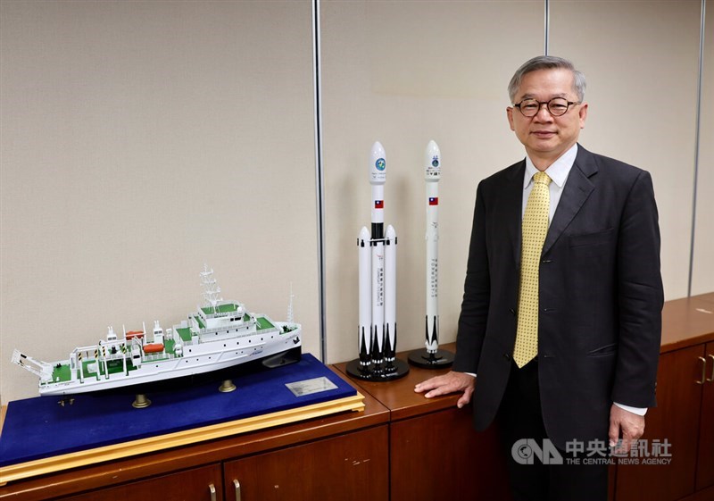 NSTC head Wu Cheng-wen. CNA photo May 16, 2025