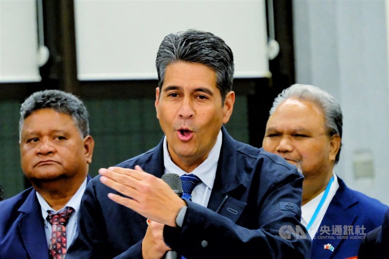 Palau President Surangel Whipps, Jr. CNA photo May 19, 2025