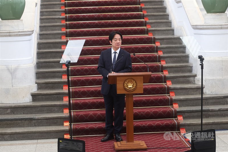 President Lai Ching-te on Tuesday called out China for threatening peace across the Taiwan Strait, despite reiterating his openness to engaging in dialogue with Beijing. CNA Photo May 20, 2025