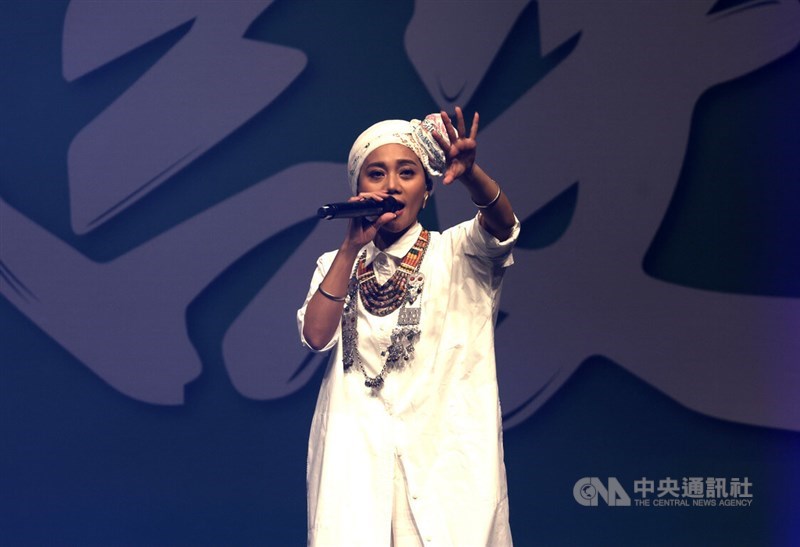 Taiwan's indigenous singer Abao. CNA file photo