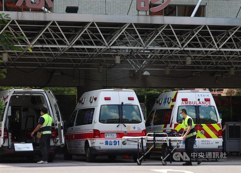 First responders prep their ambulances in this CNA file photo for illustrative purpose