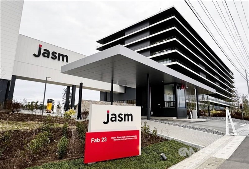 TSMC's Fab 23 facility in Japan's Kumamoto. CNA file photo
