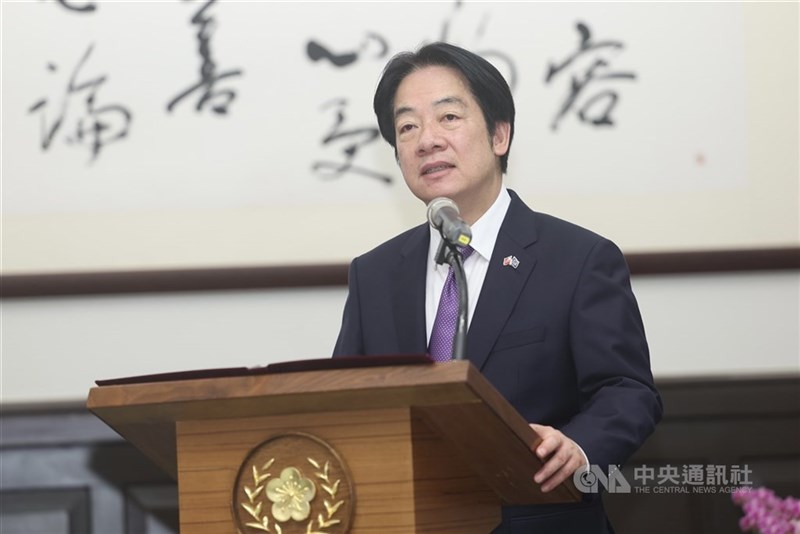 President Lai Ching-te. CNA file photo