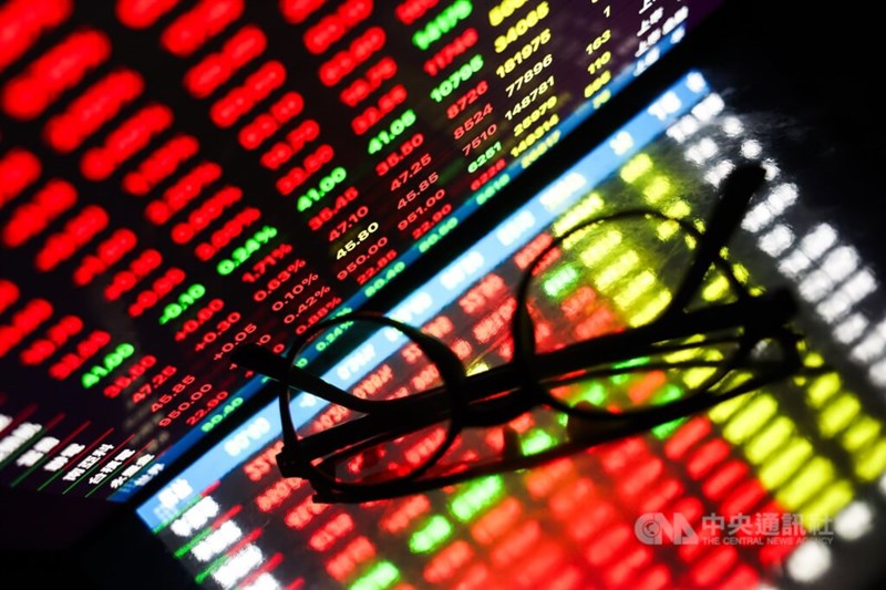Taiwan shares end sharply higher. CNA file photo