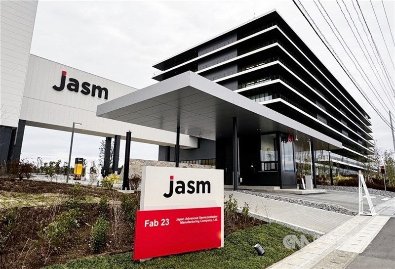 TSMC's Fab 23 facility in Japan's Kumamoto Prefecture. CNA file photo