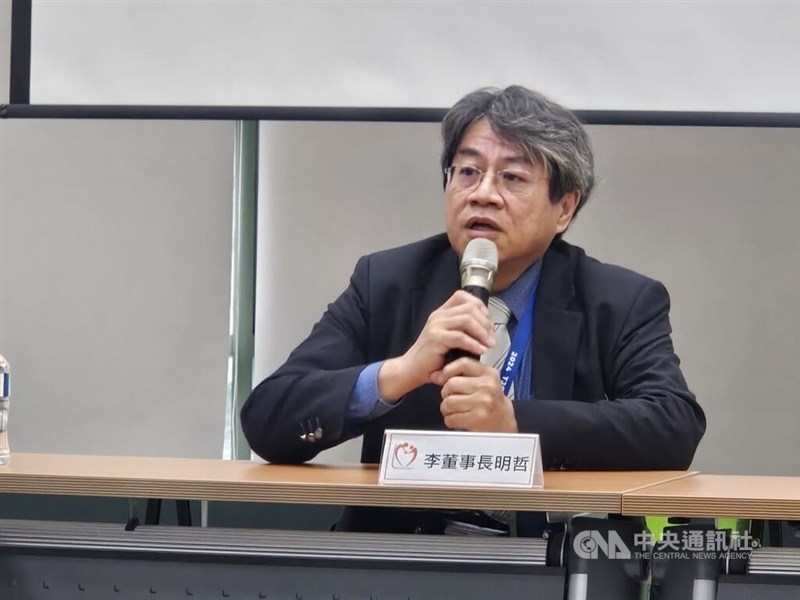 Lee Ming-che (李明哲), chairperson of the TOSRPAPC. CNA file photo