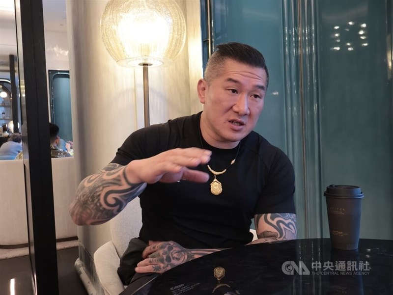 Taiwanese online celebrity Holger Chen. CNA photo June 15, 2025