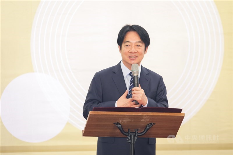 President Lai Ching-te gives a speech at a National Taiwan University Hospital event in Taipei on Monday. CNA photo June 16, 2025
