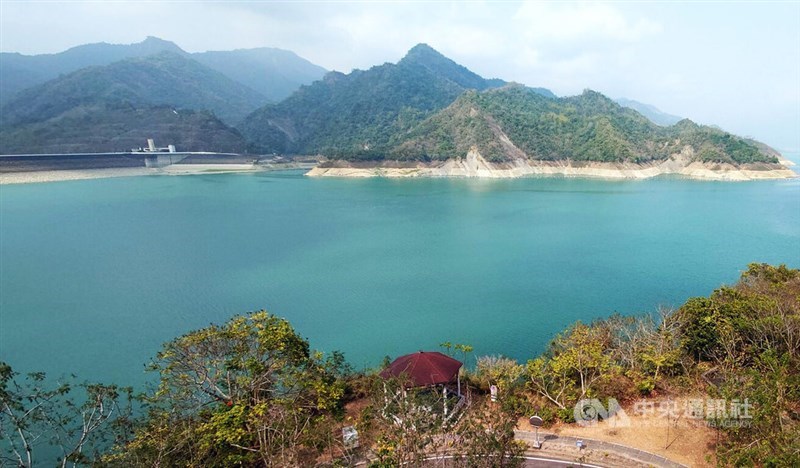 The Tsengwen Reservoir in Chiayi County. CNA photo June 22, 2025