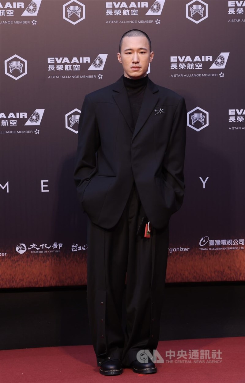 Singer someshiit wins Best New Artist at this year's Golden Melody Awards. CNA photo June 28, 2025