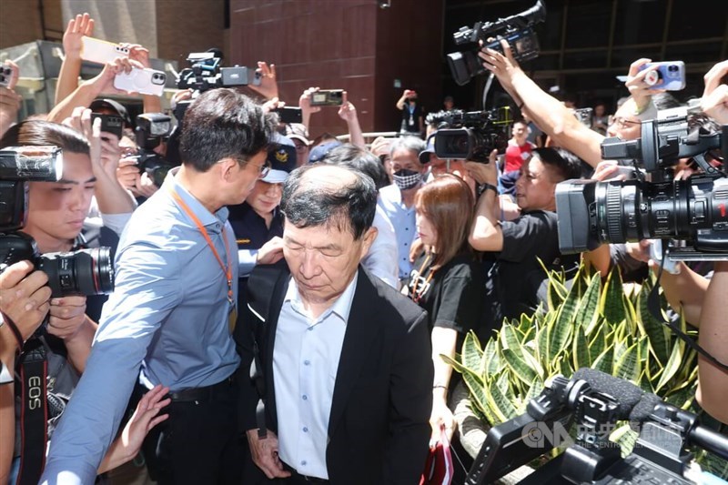 Former Deputy Taipei Mayor Pong Cheng-sheng (center). CNA photo July 1, 2025