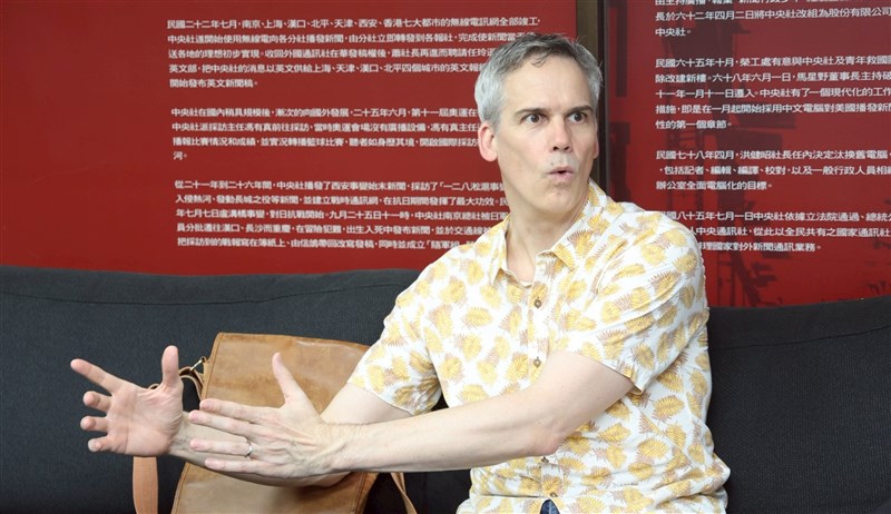 German novelist Stephan Thome. CNA photo June 26, 2025