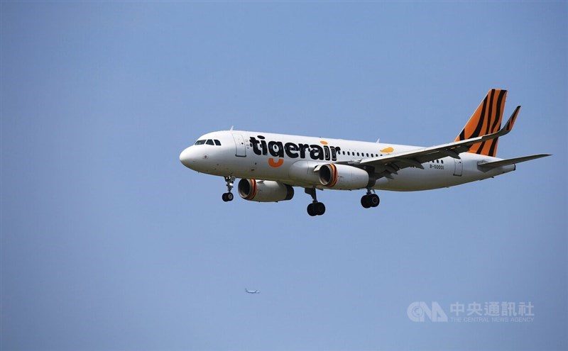 A Tigerair Taiwan plane. CNA file photo