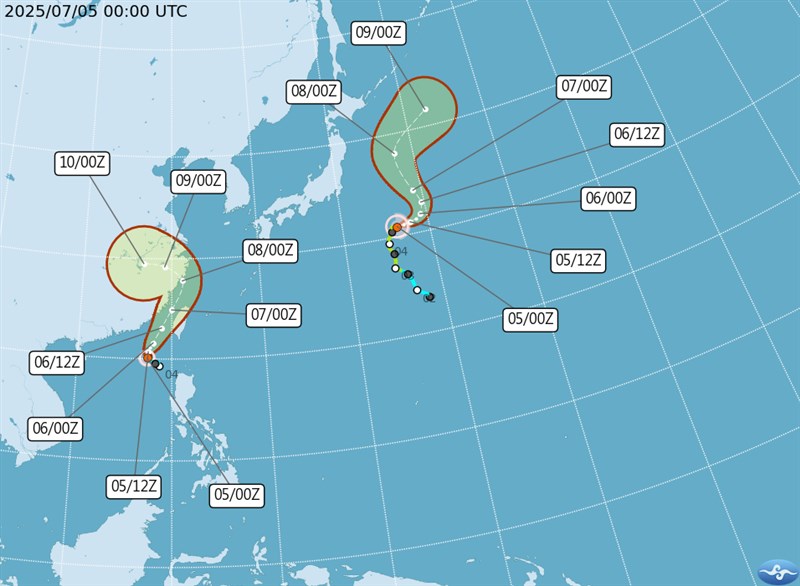 Graphic: Central Weather Administration