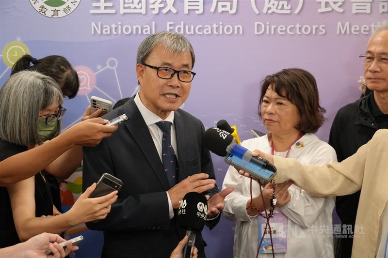 Education Minister Cheng Ying-yao. CNA photo July9, 2025