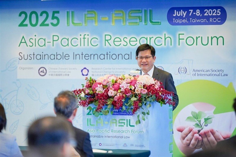 Taiwan's Foreign Minister Lin Chia-lung. CNA file photo