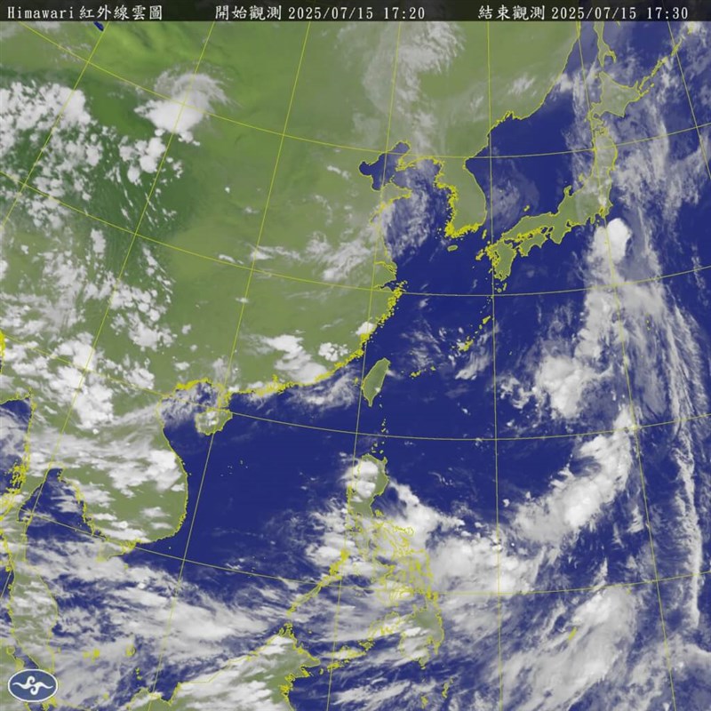 Photo Courtesy of the Central Weather Administration July 15, 2025
