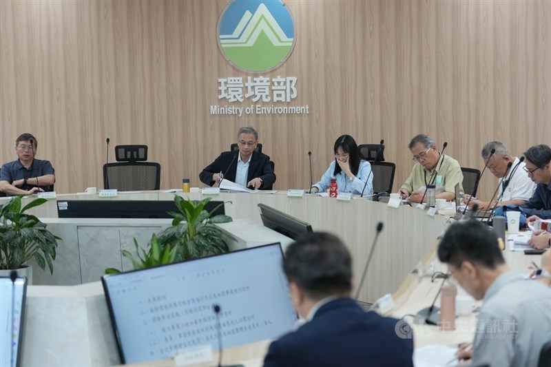 The Ministry of Environment holds a meeting in Taipei in July to discuss the planned high-speed rail extension to Yilan County. CNA file photo