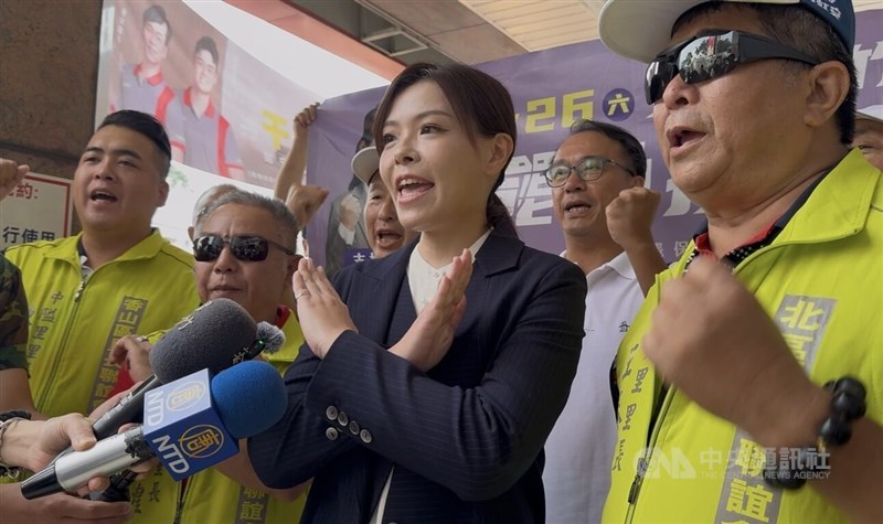 Suspended Hsinchu City Mayor Kao Hung-an. CNA photo July 16, 2025