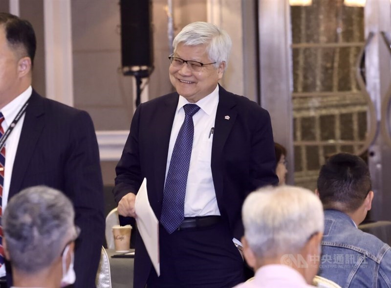 TSMC Chairman C.C. Wei at the earnings call in Taipei on Thursday. CNA photo July 17, 2025