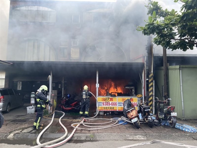 An Indonesian couple pass away in a house fire in Yilan County on Tuesday. July 22, 2025