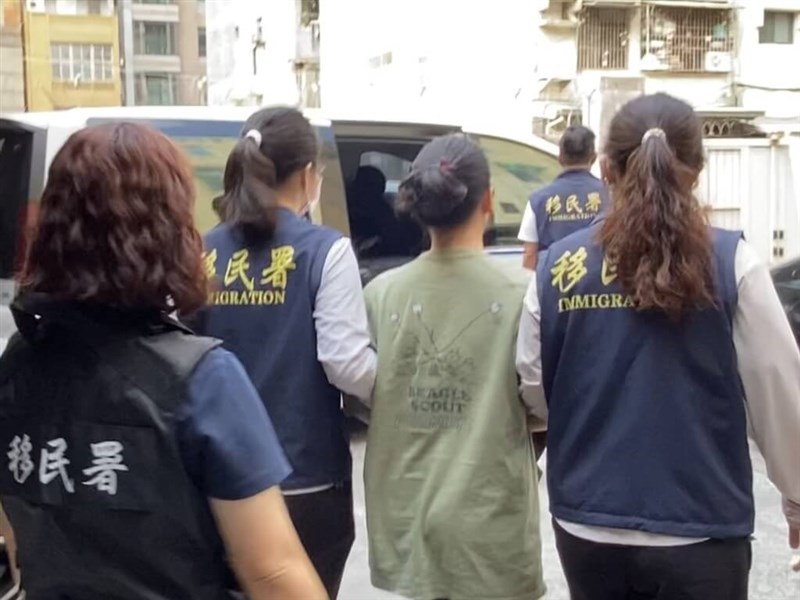 Kaohsiung prosecutors identify three Vietnamese for human trafficking in Kaohsiung on Tuesday. Photo courtesy of the Taiwan Ciaotou District Prosecutors Office July 22, 2025