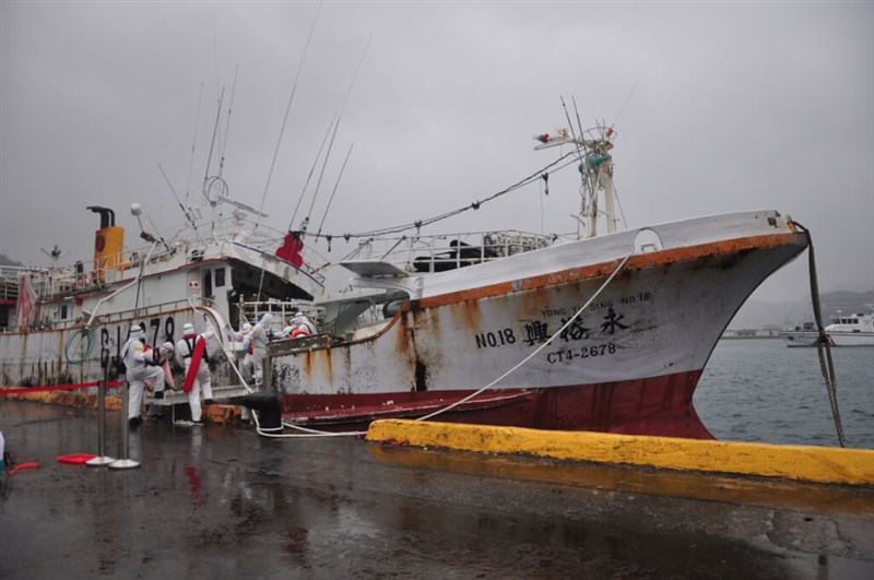 The Su'ao-registered tuna longliner Yong Yu Sing No. 18. Photo courtesy of private contributor.