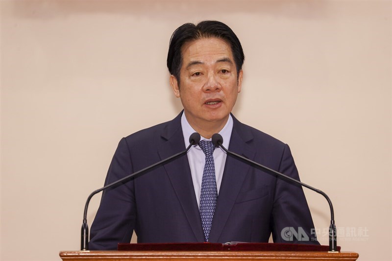 President Lai Ching-te. CNA photo July 25, 2025