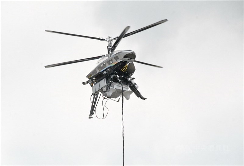 A made-in-Taiwan drone. CNA file photo