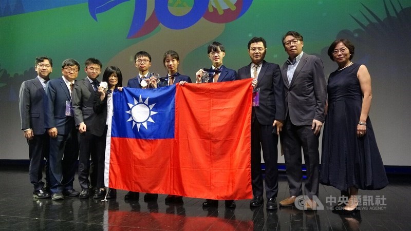Taiwan wins 1 gold, 3 silvers at international biology olympiad in Quezon City, Philippines. CNA photo July 27, 2025