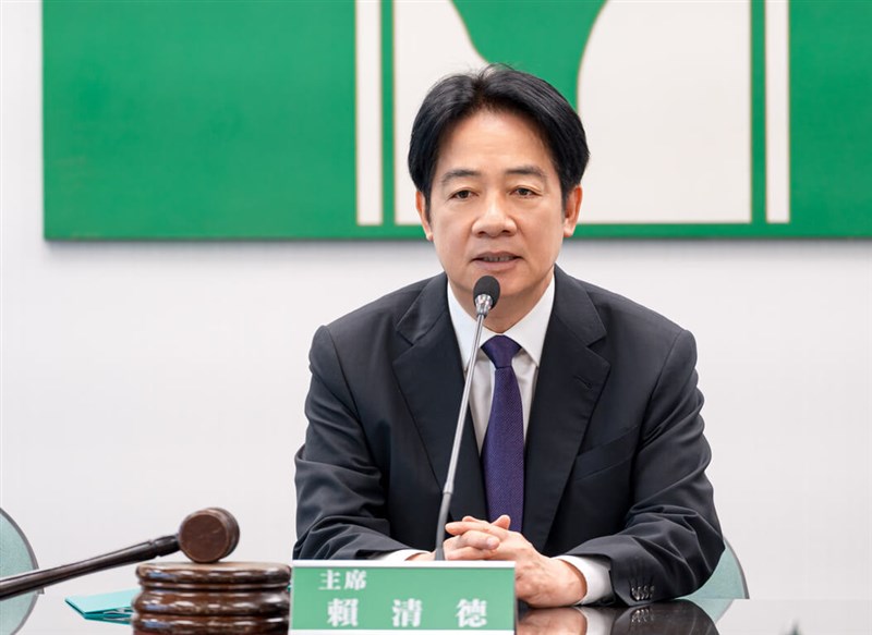 President Lai Ching-te hosts a DPP party leadership meeting in Taipei on Wednesday. Photo courtesy of Democratic Progressive Party July 30, 2025