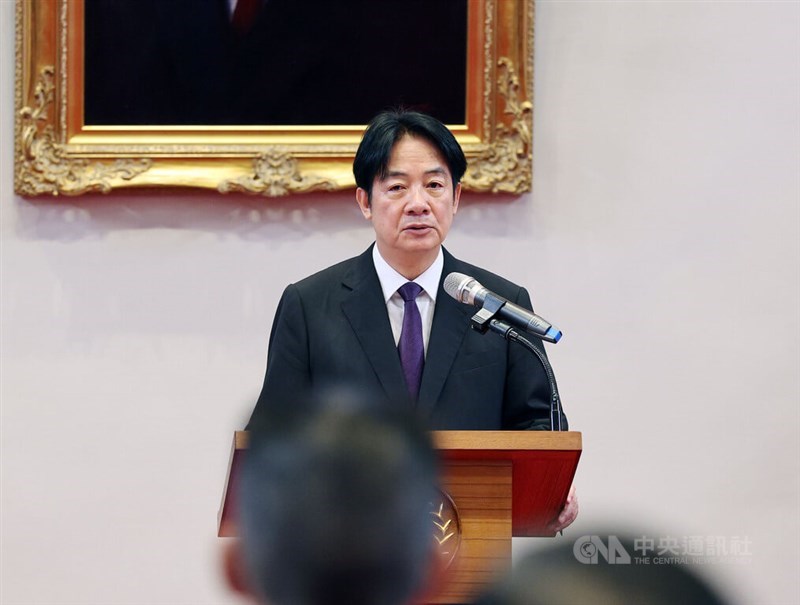 President Lai Ching-te. CNA file photo
