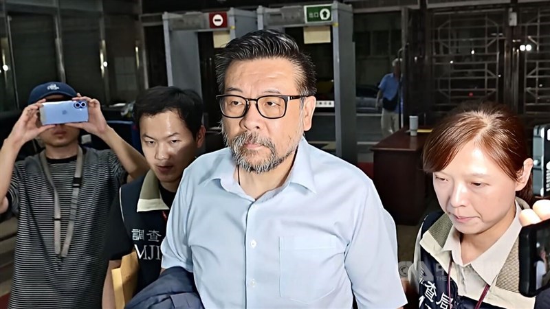 Taipei City Council Deputy Speaker Yeh Lin-chuang (second right). CNA photo Aug. 1, 2025