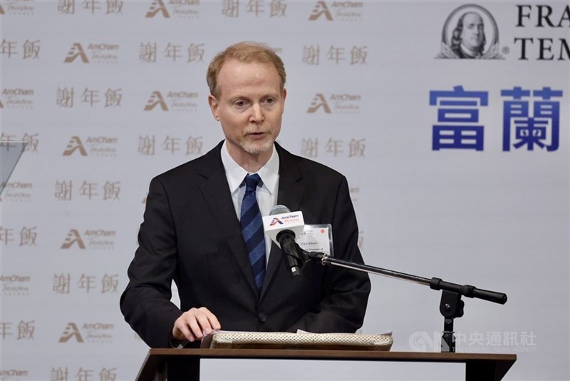 AmCham Taiwan Chairperson Dan Silver. CNA file photo