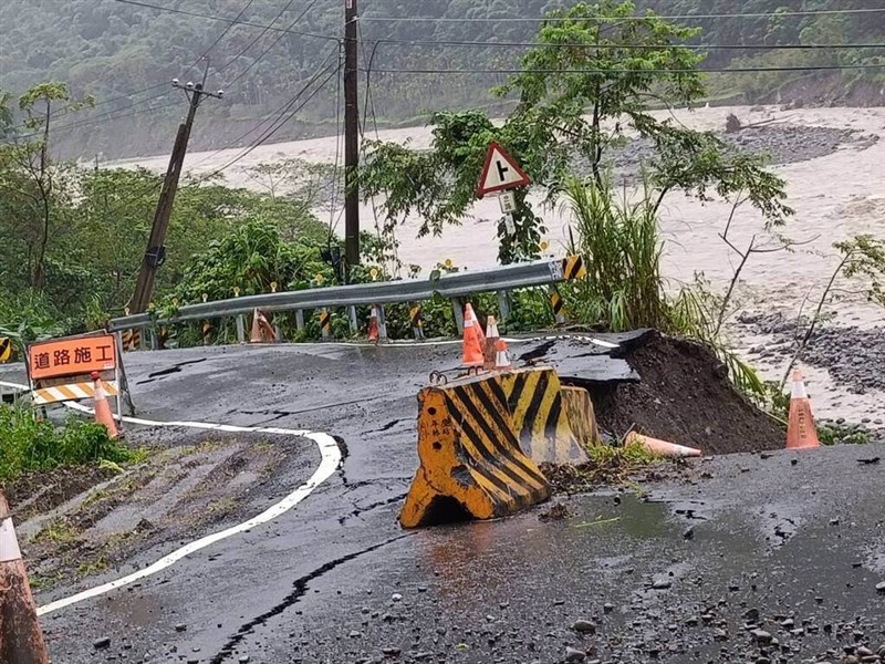 A road in Kaohsiung's Namaxia District. Photo courtesy of the Kaohsiung City Government Commission of Indigenous Affairs Aug. 3, 2025