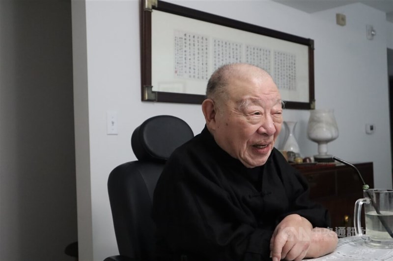 Taiwanese-American historian Hsu Cho-yun. CNA file photo