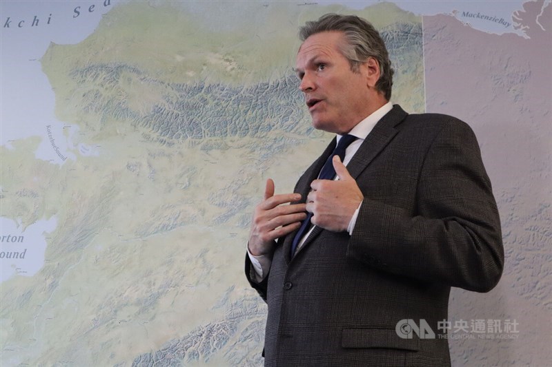 Alaska Governor Mike Dunleavy. CNA photo Aug. 4, 2025
