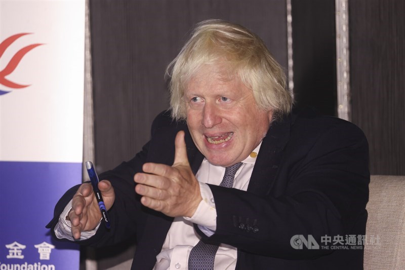Former United Kingdom Prime Minister Boris Johnson. CNA photo Aug. 5, 2025