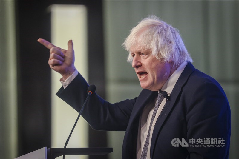 Former British Prime Minister Boris Johnson. CNA photo Aug. 5, 2025