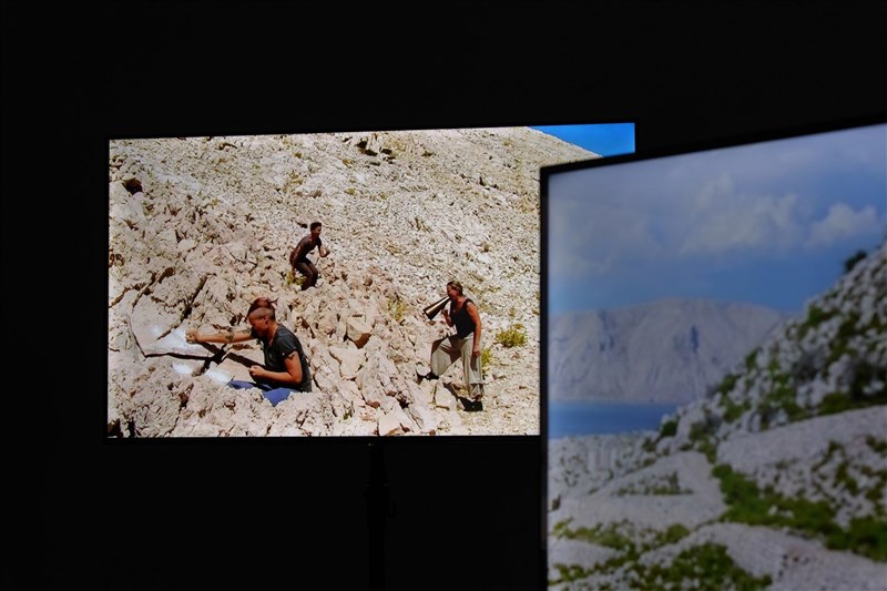 Andreja Kulunčić’s “You Betrayed the Party Just When You Should Have Helped It” on view at the 2025 Green Island Biennial on Green Island. Photo courtesy of the National Human Rights Museum